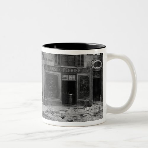 Rue Maitre Albert  Paris 1858_78 Two_Tone Coffee Mug