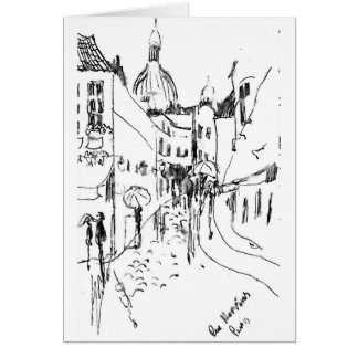 Rue Mervins, Paris Cards
