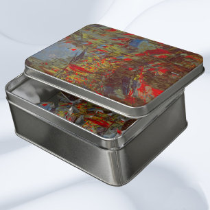 Rue Montorgueil with Flags by Claude Monet Jigsaw Puzzle