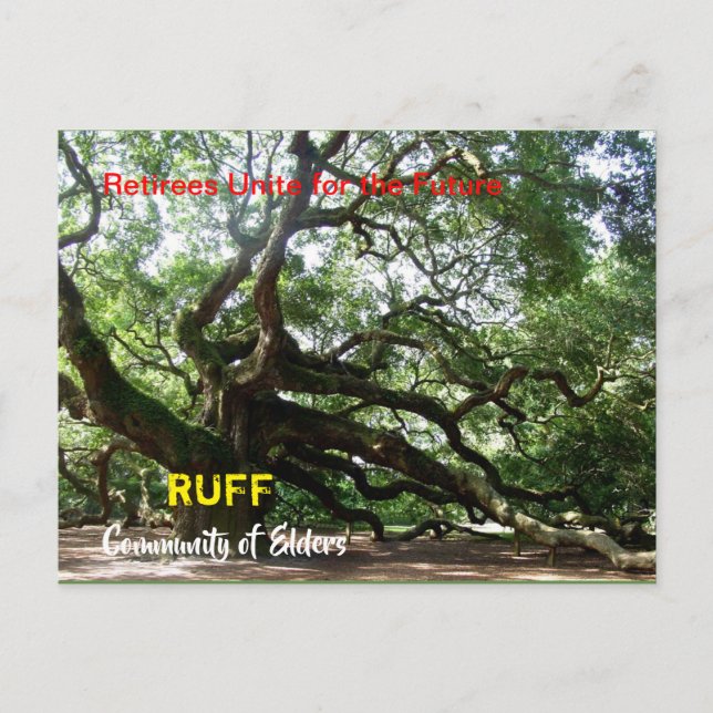 RUFF organizational card (Front)