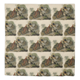 Ruffed Grouse - from Audubon's Birds of America Duvet Cover