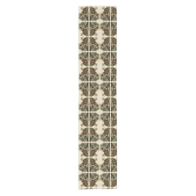 Ruffed Grouse - from Audubon's Birds of America Short Table Runner (Front)