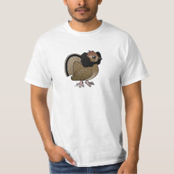 Birdorable Ruffed Grouse Men's Crew Value T-Shirt