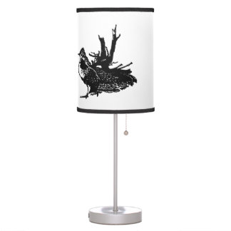 Ruffed Grouse Table Lamp