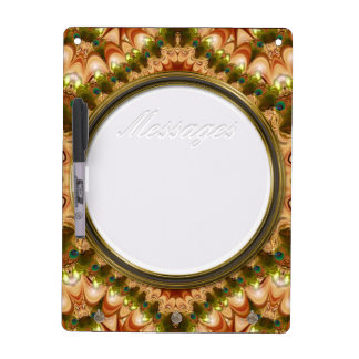 Ruffled Lace Bohemian Dry Erase Board