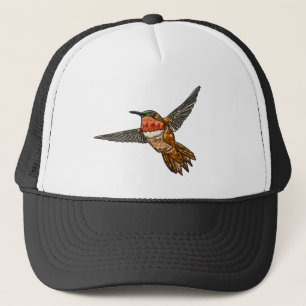 Rufous Hummingbird Trucker Hat