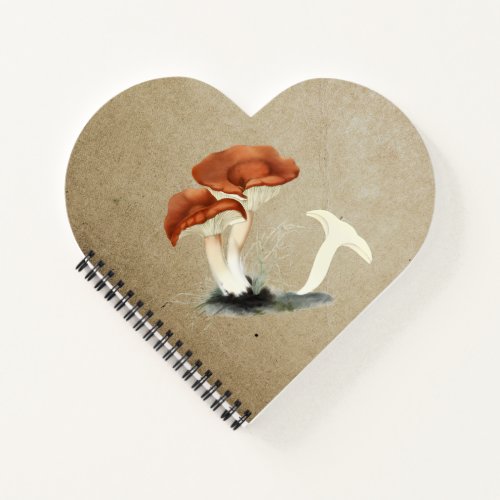 Rufous Milkcap Mushroom Notebook