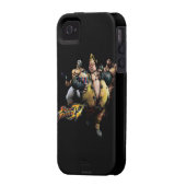 Rufus, El Fuerte & Zangief Case-Mate iPhone Case (Back Left)