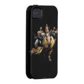 Rufus, El Fuerte & Zangief Case-Mate iPhone Case (Back/Right)