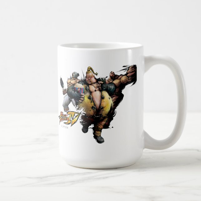 Rufus, El Fuerte & Zangief Coffee Mug (Right)