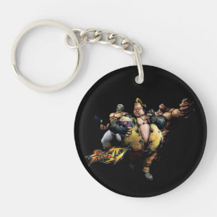 Rufus, El Fuerte & Zangief Keychain