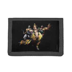 Rufus, El Fuerte & Zangief Tri-fold Wallet