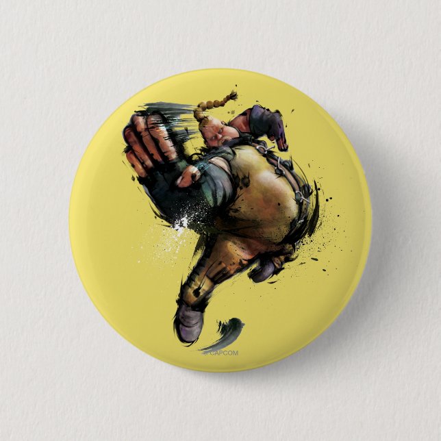 Rufus Hit Pinback Button (Front)