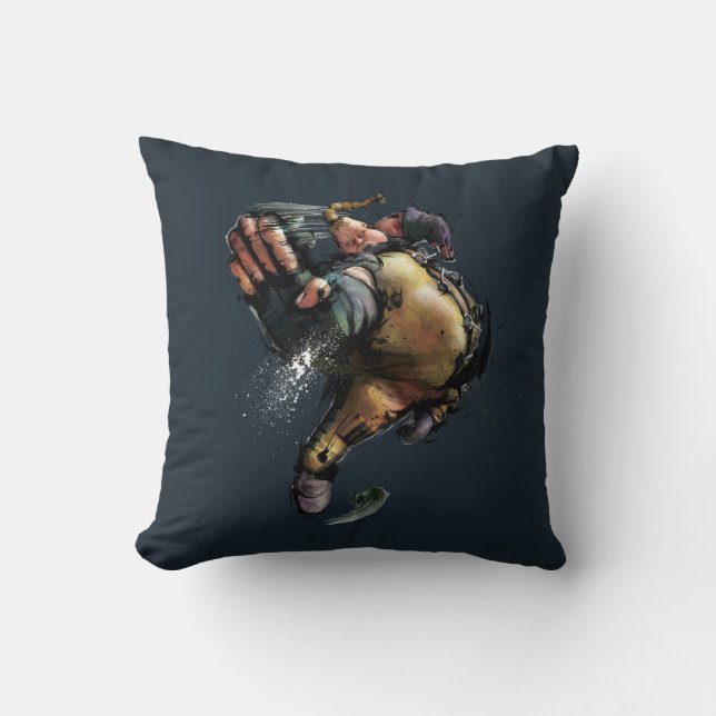Rufus Hit Throw Pillow (Front)