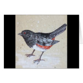 Rufus Sided Towhee (Front Horizontal)