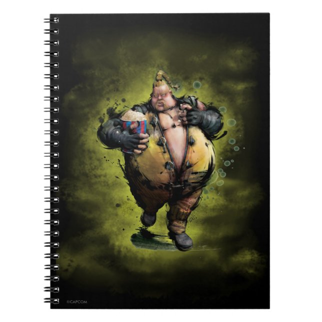 Rufus With Popcorn Notebook (Front)