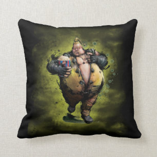 Rufus With Popcorn Throw Pillow