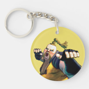 Rufus Yelling Keychain