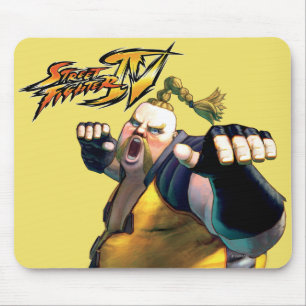 Rufus Yelling Mouse Pad