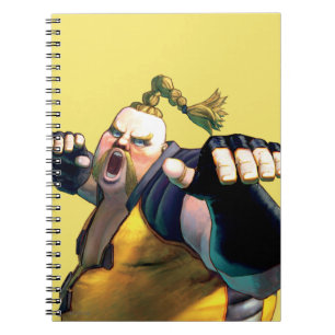 Rufus Yelling Notebook