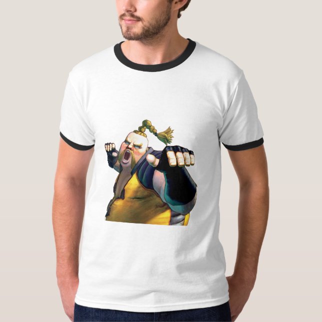 Rufus Yelling T-Shirt (Front)