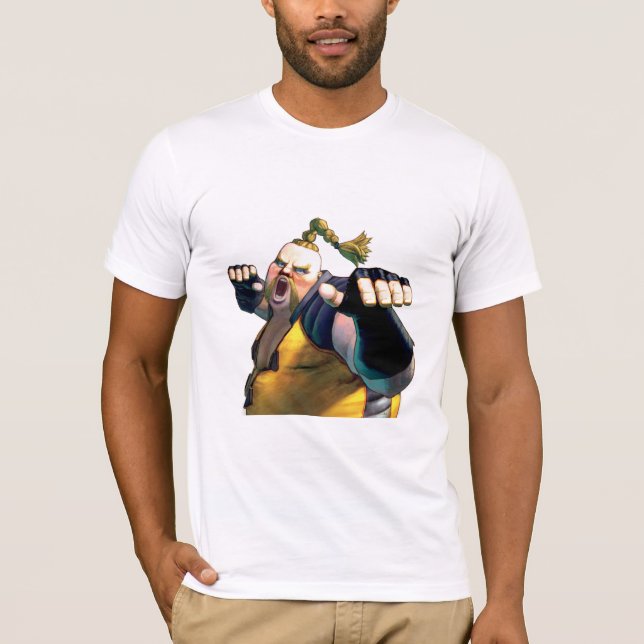 Rufus Yelling T-Shirt (Front)