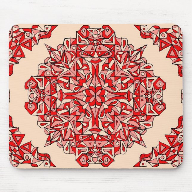 rug design 4 mouse pad (Front)