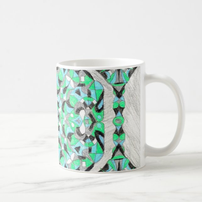 Rug Design 7 Coffee Mug (Right)