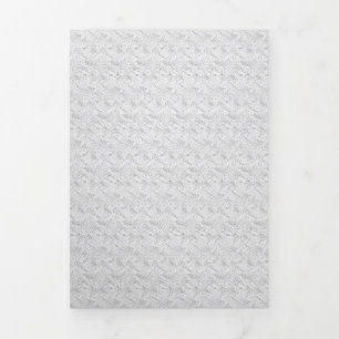 rug Design Thirty Six Tri-Fold Holiday Card