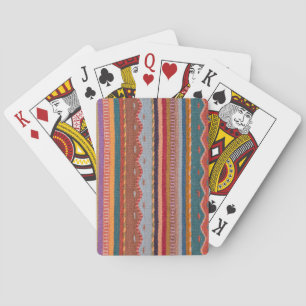 Rug patterns poker cards