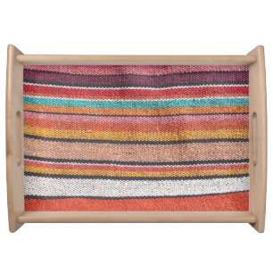Rug Richness: Mexican Peruvian Textures Serving Tray