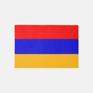Rug with flag of Armenia
