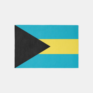 Rug with flag of Bahamas