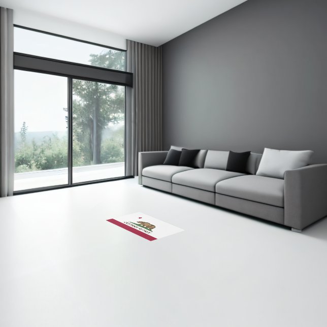 Rug with flag of California, USA (Insitu (Indoor 3))