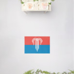 Rug with flag of Kansas City, USA