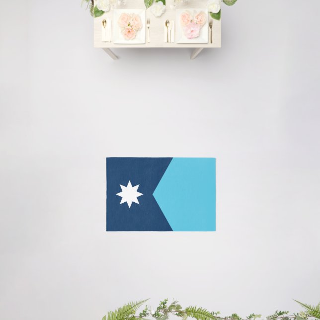 Rug with flag of Minnesota, USA (Insitu (Wedding))