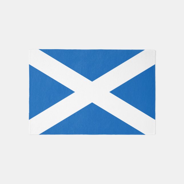 Rug with flag of Scotland (Front)