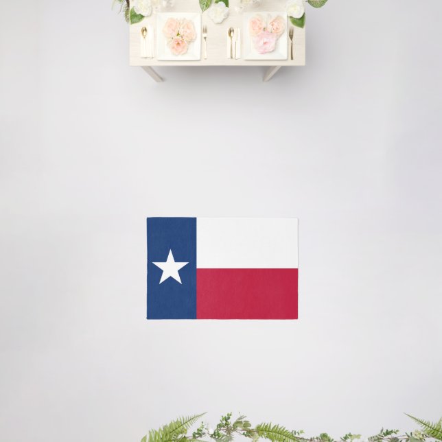 Rug with flag of Texas, USA (Insitu (Wedding))