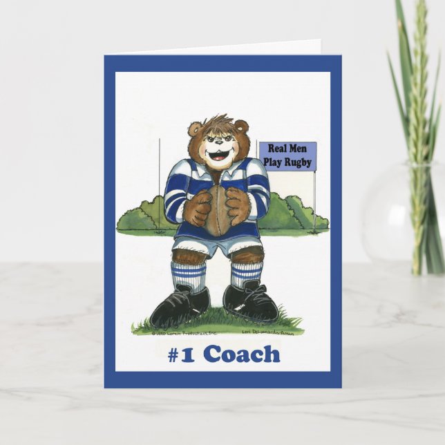 Rugby #1 Coach Card (Front)
