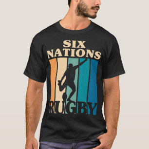 Rugby 6 Nations England France Wales Scotland Ital T-Shirt