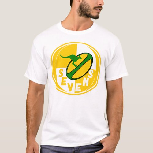 Rugby 7s Australian Supporter T_Shirt