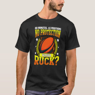 Rugby 80 Minutes 15 Positions T-Shirt