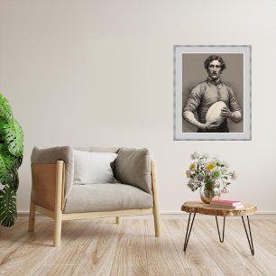 Rugby - A Game For Gentlemen - Art Print