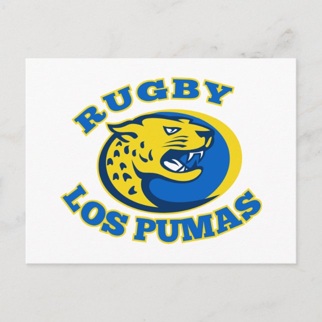 Rugby Argentina Los Pumas Postcard (Front)