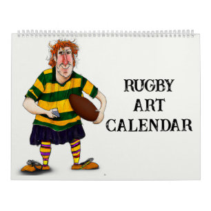 Rugby Art Calendar