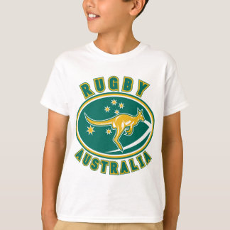 rugby australia kangaroo wallaby aussie T-Shirt
