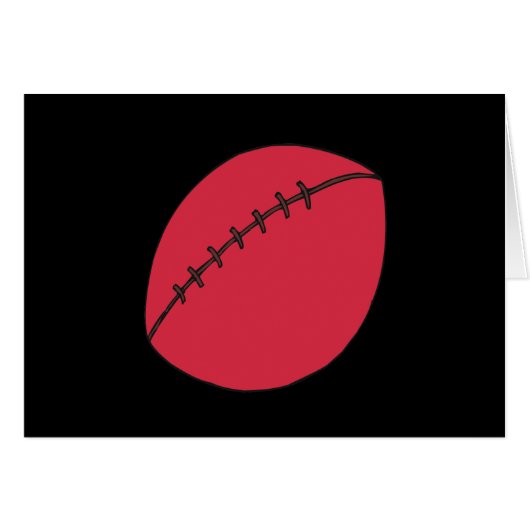 Rugby Ball Cards (Front Horizontal)
