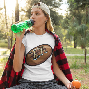 Rugby Ball Fun Sports Graphic T-Shirt