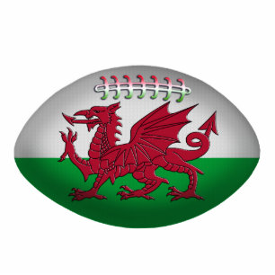 Rugby Ball Wales Flag Ornament