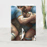 Rugby Battle - Rugby Greeting Card